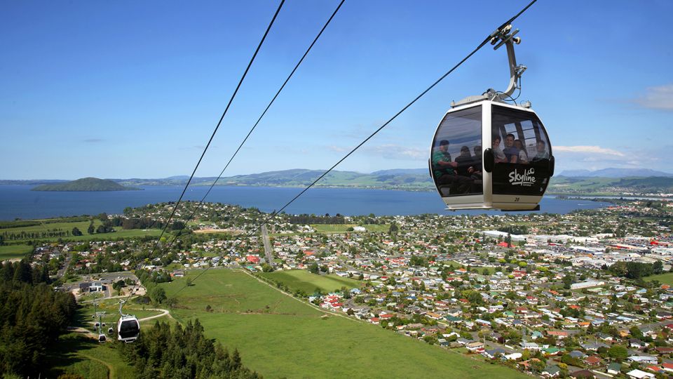 From Auckland: One-Way Trip to Rotorua With Waitomo Caves - Itinerary Overview