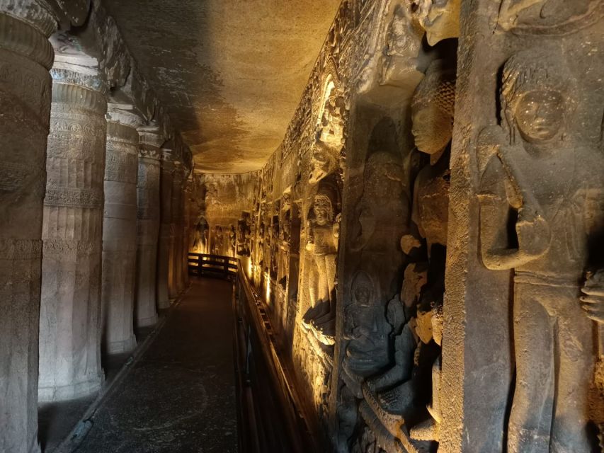 From Aurangabad: Ajanta and Ellora Caves Private 2-Day Tour - Highlights of the Tour