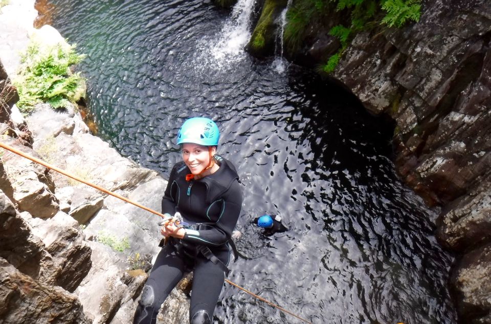 From Aveiro: Guided Canyoning Tour With Hotel Transfers - Canyoning Experience
