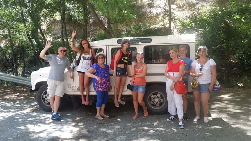 From Ayia Napa: Troodos Classic Jeep Safari - Key Points