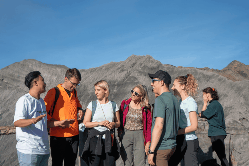 From Bali: Bromo Tumpaksewu Waterfall Shared Guided Tour - Mount Bromo Experience