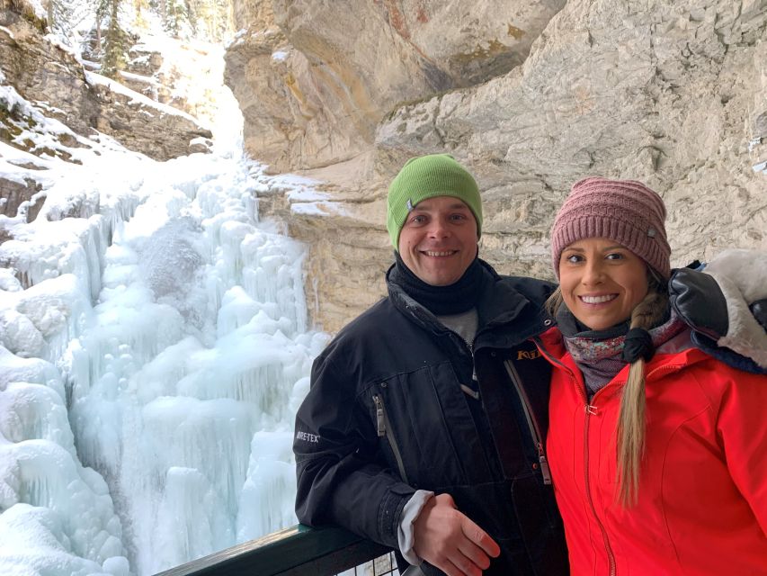 From Banff: Johnston Canyon Guided Icewalk - Guided Tour and Scenic Views