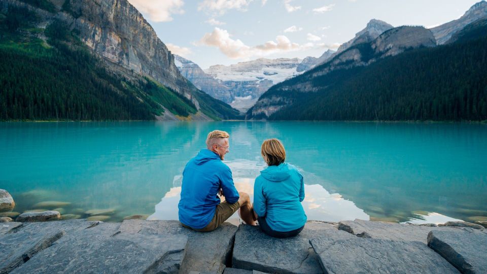 From Banff: Louise & Moraine Lake Guided Hiking Day Trip - Guided Day Trip Highlights