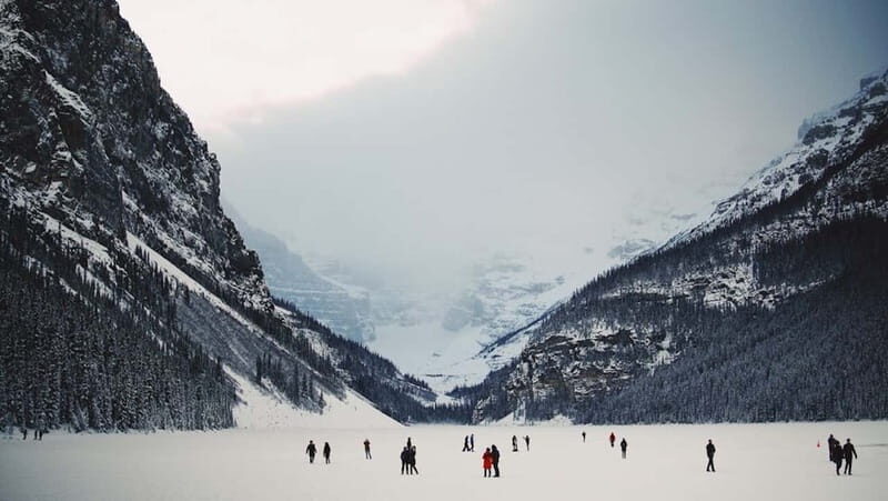 From Banff: Winter Wonderland; Lake Louise & Johnston Canyon - Suitable For Whom?