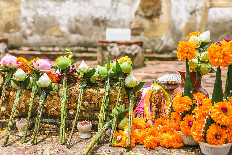 From Bangkok: Ayutthaya Temples Small Group Tour With Lunch - Tour Inclusions