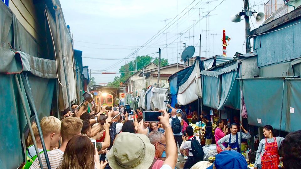 From Bangkok: Floating & Railway Markets Tour & Coconut Farm - Pickup and Drop-off