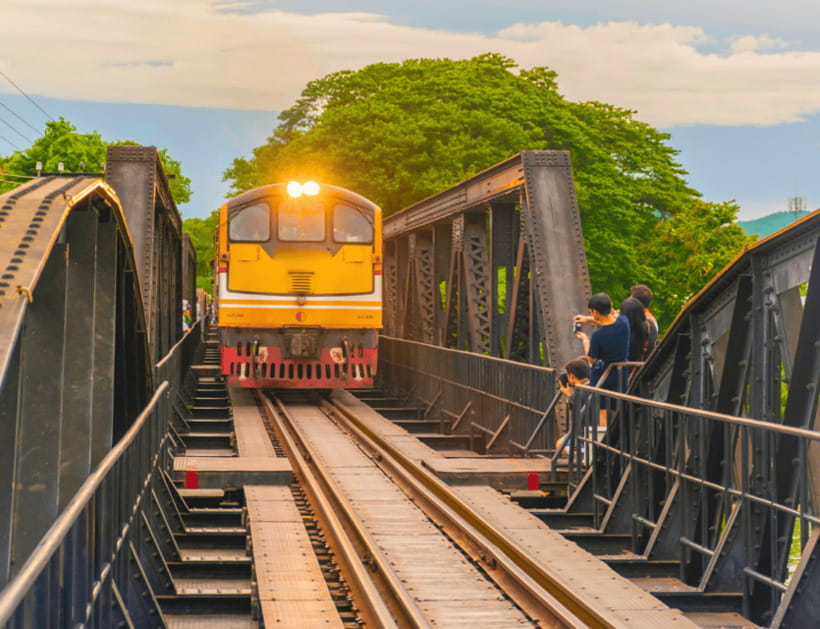 From Bangkok: Kanchanaburi, River Kwai & Erawan Falls Tour - Key Points