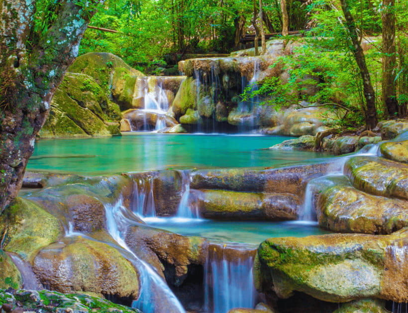 From Bangkok: Kanchanaburi, River Kwai & Erawan Falls Tour - Tour Features