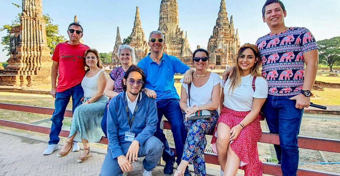 From Bangkok: Tour Ayutthaya + Lunch + Spanish Guide - Key Attractions