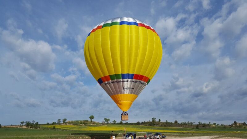 From Barcelona: Half-Day Hot Air Balloon Flight Ticket - Flight Details