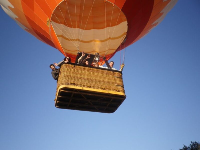 From Barcelona: Half-Day Hot Air Balloon Flight Ticket - Small Group and Live Guide