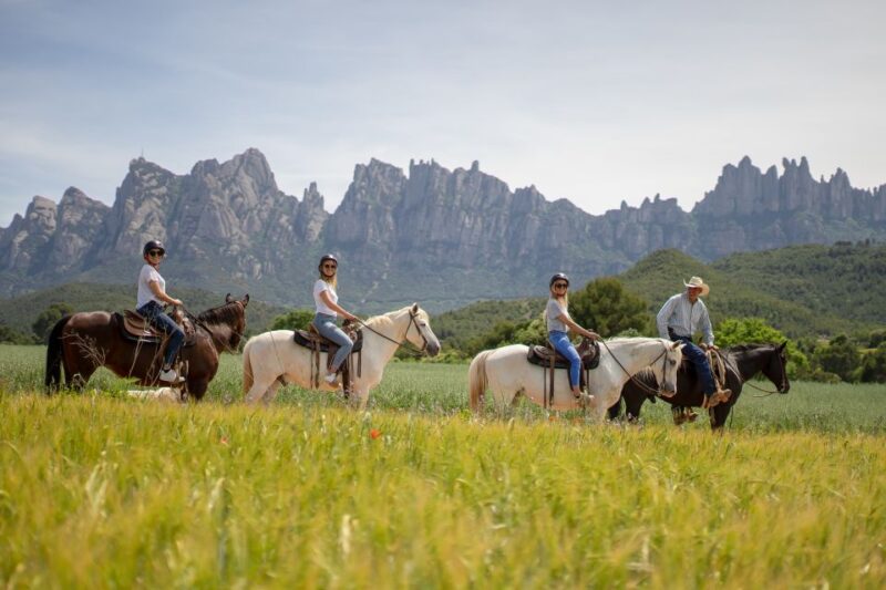 From Barcelona: Half-Day Montserrat & Horse Riding Tour - Transportation Highlights