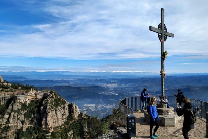 From Barcelona: Montserrat Mountain Hike and Monastery Tour - Montserrat Monastery