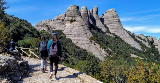From Barcelona: Montserrat Panoramic Hike and Monastery Tour - Meeting Point and Supplies