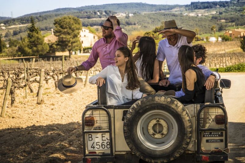 From Barcelona: Penedés Vineyards Tour by 4WD W/Wine & Cava - Itinerary and Experience