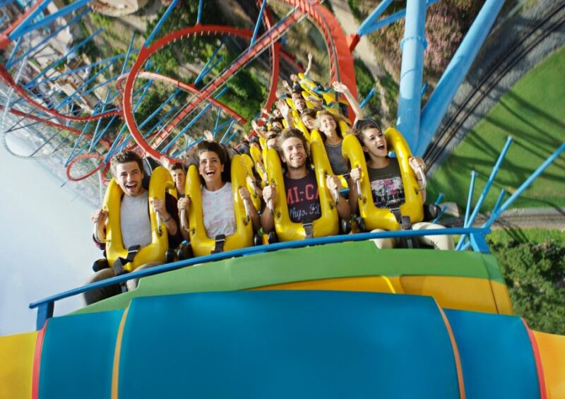 From Barcelona: PortAventura Theme Park Ticket & Transfer - Punctuality for Return Transfer
