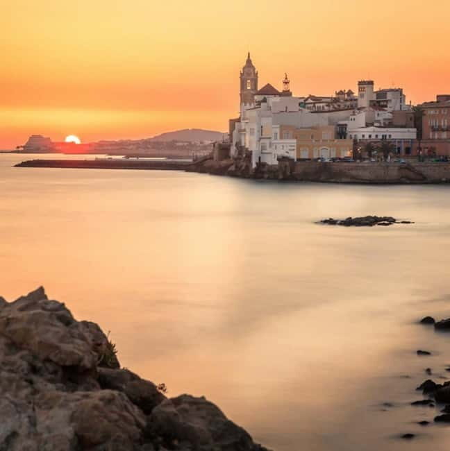 From Barcelona: Private SITGES Sunset Tour - Free Time to Explore
