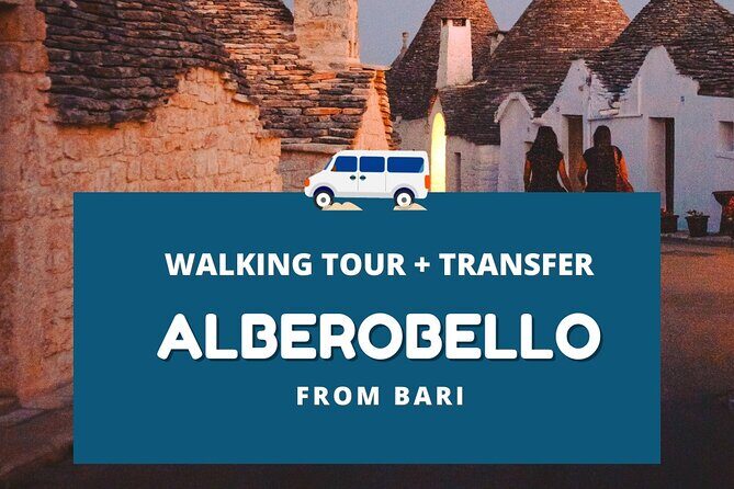 From Bari: Polignano a mare & Alberobello half day trip - Exploring the Charm of the Polignano a Mare & Alberobello Half-Day Trip from Bari