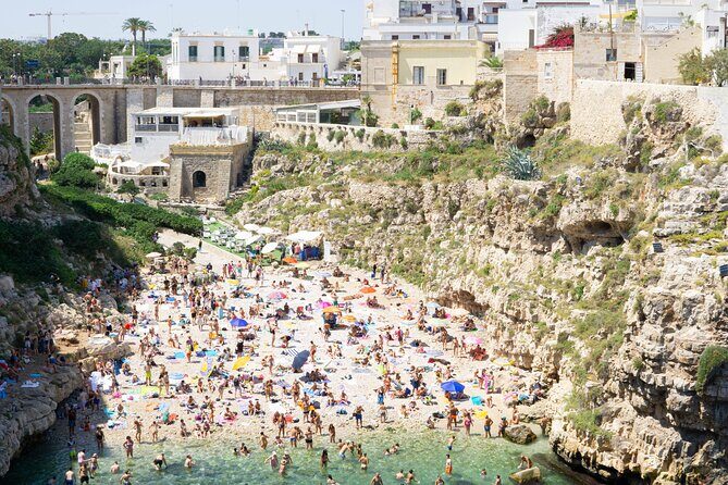 From Bari: Visit Polignano a Mare with street food tour - Transport and Group Size
