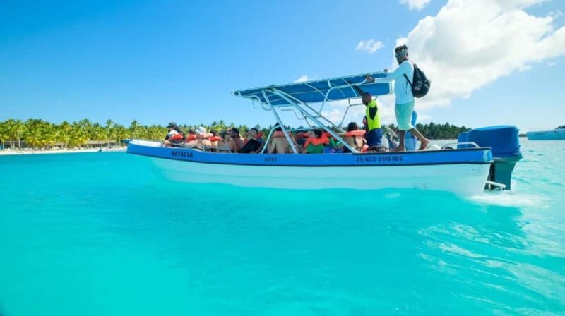 From Bayahíbe: Saona Island Catamaran Cruise with Buffet - Key Points