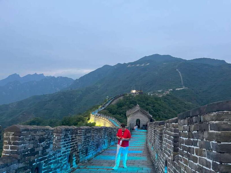 From Beijing Mutianyu Great Wall Bus Night Tour -15:30 - Price and Value