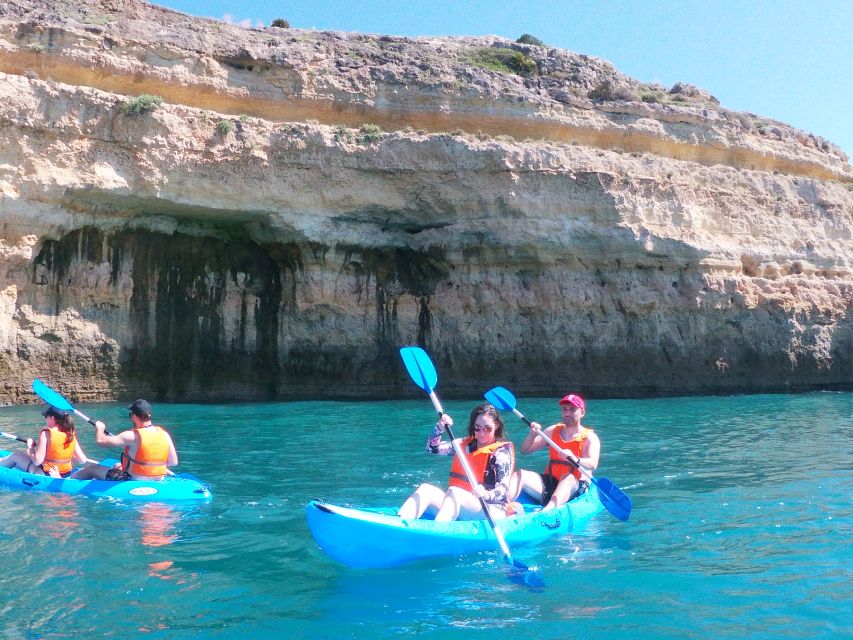 From Benagil Beach: Benagil Cave Guided Kayaking Tour - The Itinerary in Detail
