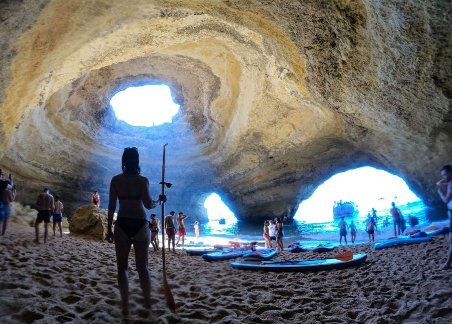 From Benagil: Sea Caves Standup Paddleboard Rental - Tour Departure Details