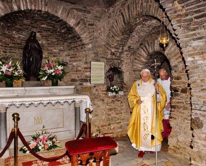 From Bodrum: Ephesus,House of Mary,Temple of Artemis W/Lunch - House of Virgin Mary
