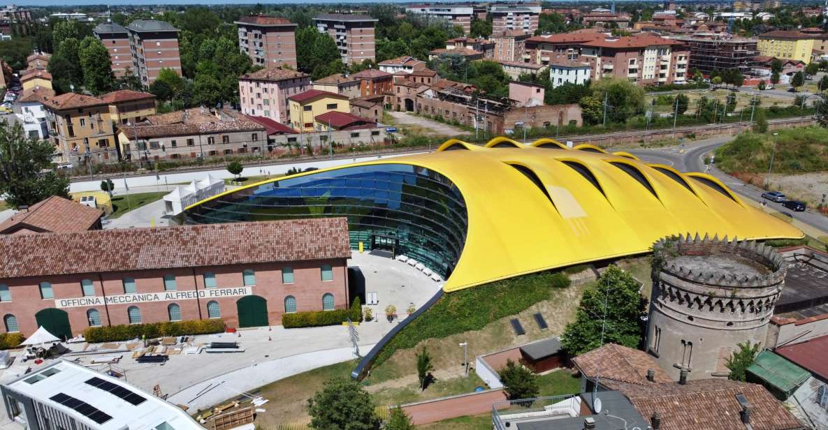 From Bologna: Enzo Ferrari Experience in Modena With Lunch - Discovering Ferraris Cinematic Locations