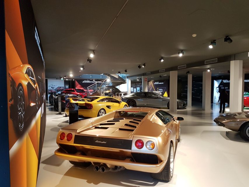 From Bologna: Lamborghini & Ferrari Museums Private Day Tour - Lamborghini Museum Exploration