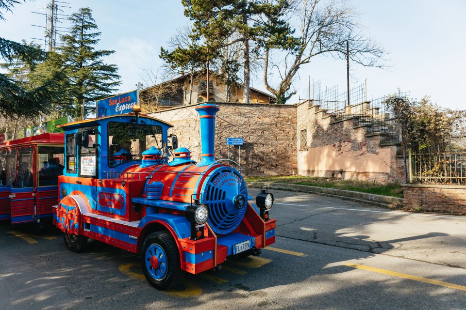 From Bologna: Roundtrip San Luca Train Ticket & Food Tasting - Frequently Asked Questions