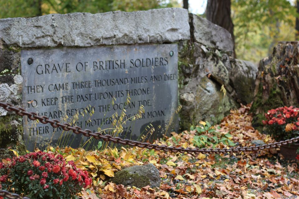 From Boston: Full-Day Historical Lexington & Concord Tour - Inclusions and Exclusions