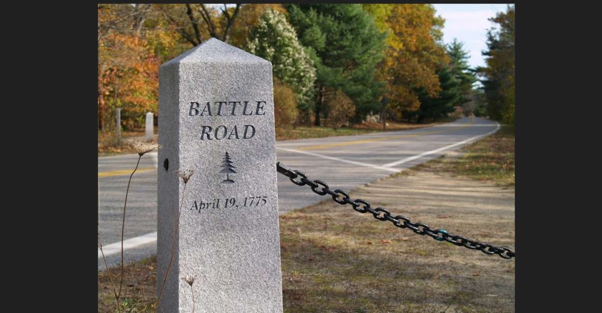 From Boston: Private Lexington and Concord Driving Tour - Booking Information