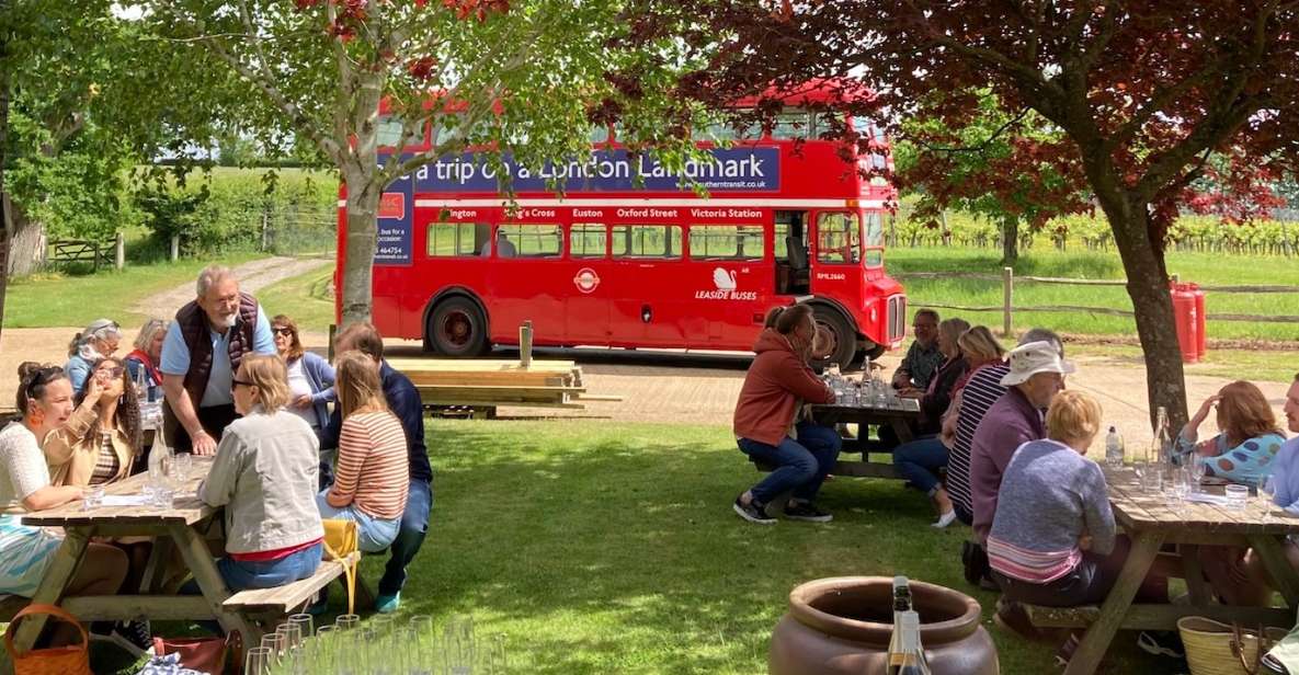 From Brighton: Sussex Wine Tour on a Vintage Bus With Lunch - Vineyard Visits