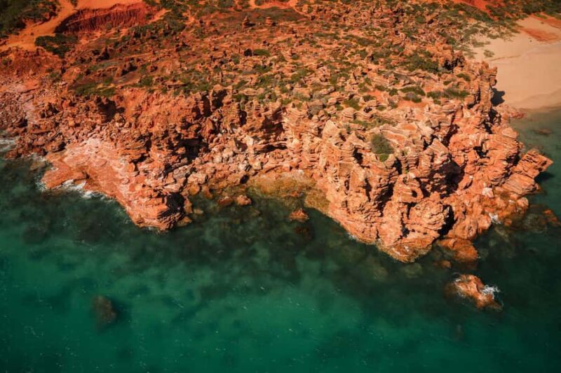 From Broome: Eco Beach Explorer Helicopter Flight with Lunch - Key Points