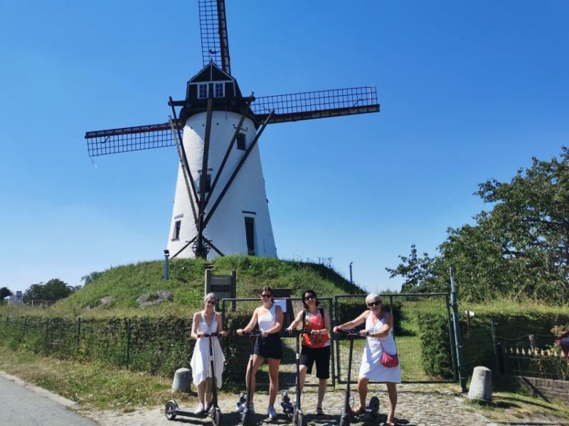 From Bruges to Damme: Private Electric Scooter Tour - Tour Experience