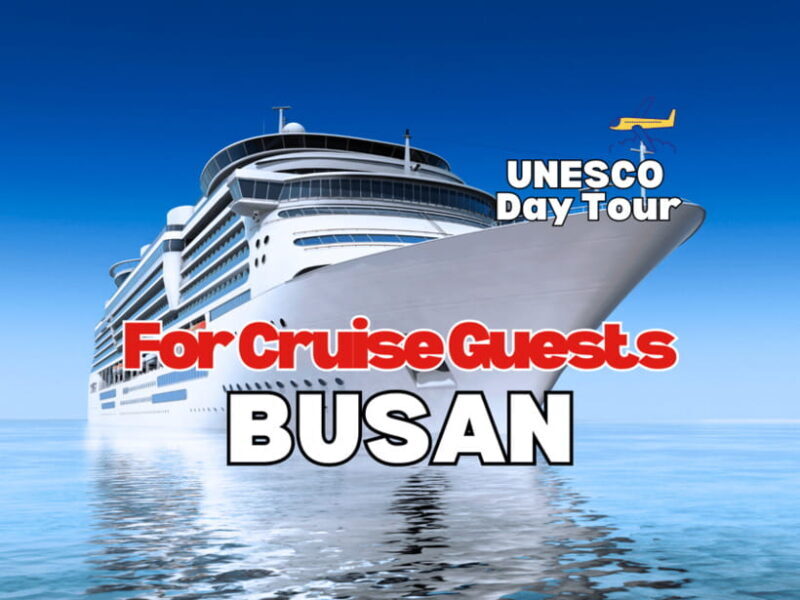 From Busan Port: Sightseeing Tour for Cruise Passengers - What’s Included & What to Consider