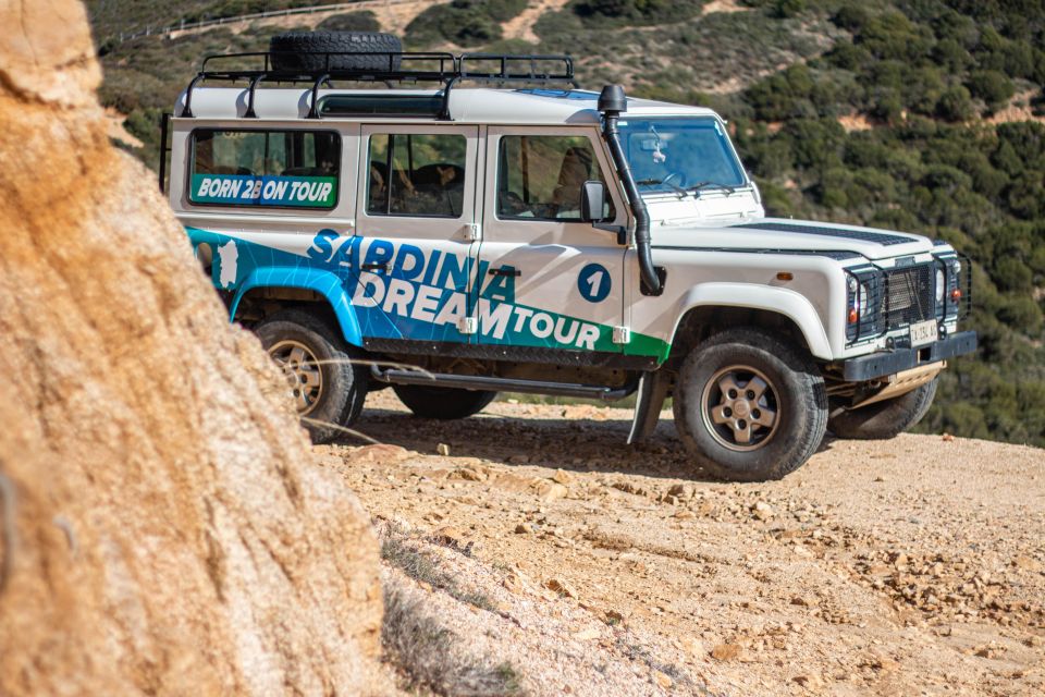From Cagliari: 4x4 Mountains & Beaches of Chia Area - Detailed Itinerary