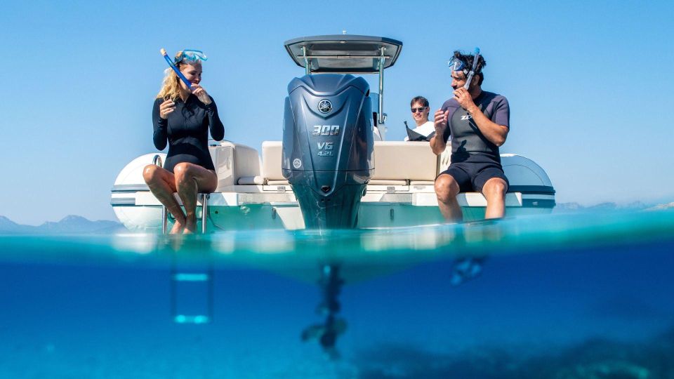 From Cagliari: Inflatable Boat Rental With Skipper - Highlights