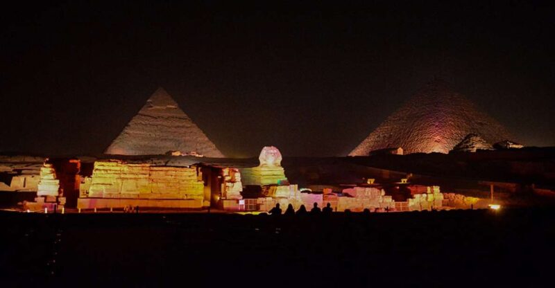 From Cairo: Giza Pyramids Tour With Light Show and Transfer - Transportation Details