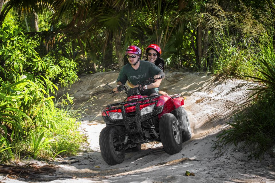 From Cancun: ATV Jungle Trail Adventure and Beach Club - Key Points