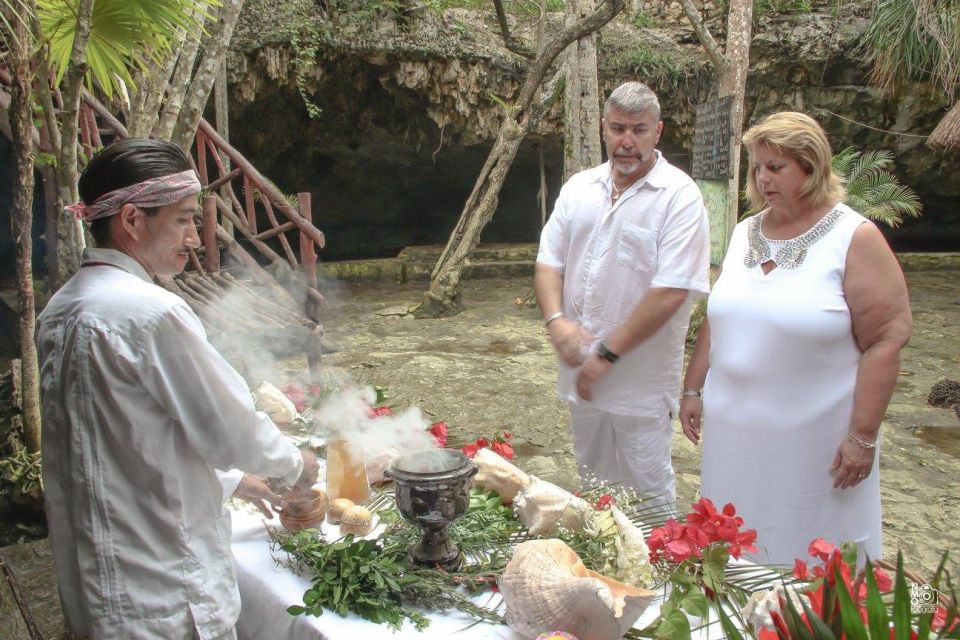From Cancun or Playa Del Carmen: Mayan Purification Ceremony - Key Points