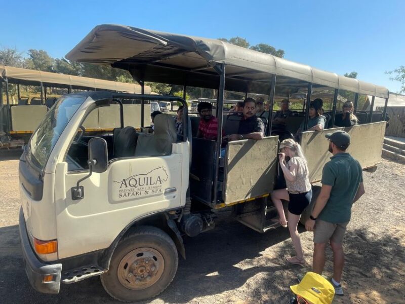 From Cape Town: Aquila Game Reserve & Game Drive - Itinerary Details