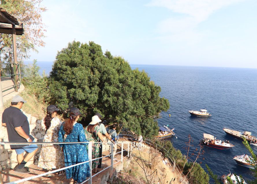 From Capri: Blue Grotto, Capri and Anacapri Guided Tour - Discovering Capri Town