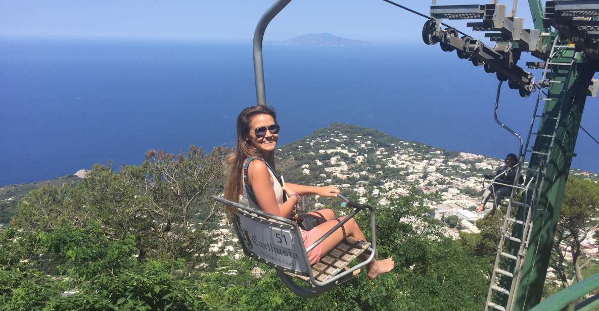 From Capri: Highlights Tour With Chairlift Experience! - Chairlift Experience at Monte Solaro