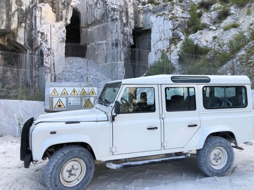 From Carrara: Marble Quarries Jeep Tour With Lardo Tasting - Key Points