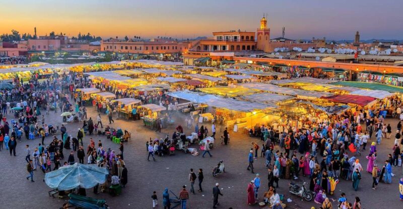 From Casablanca: Marrakech Guided Day Trip With Camel Ride - Exploring Koutoubia Mosque and Gardens