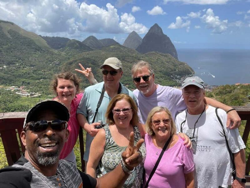From Castries: St.Lucia Island Guided Tour - Rainforest and the Iconic Pitons