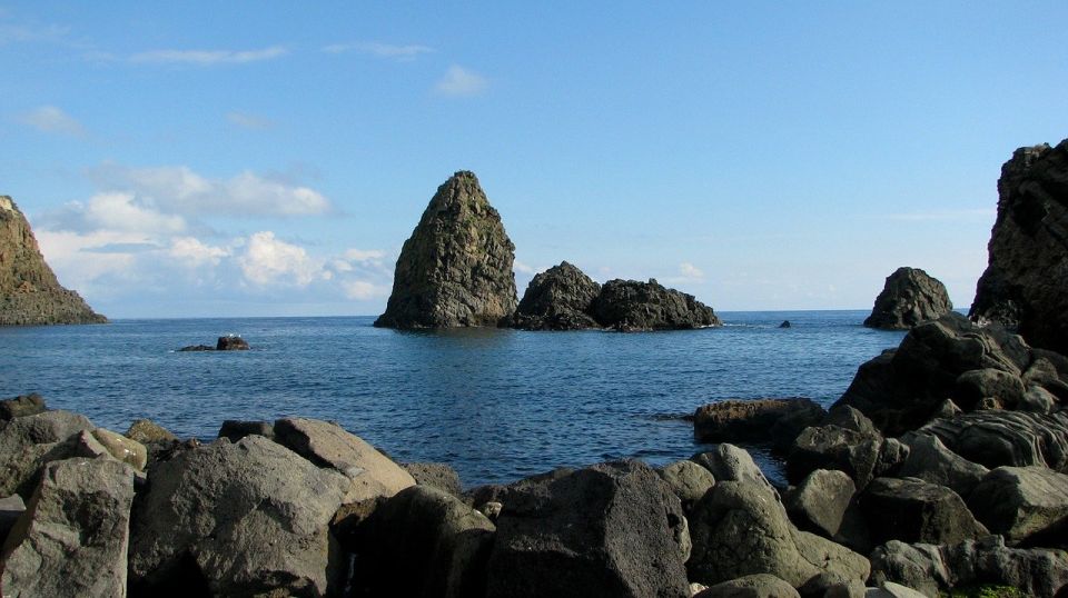 From Catania: Aci Castello Sailing Boat Trip With Aperitif - Opportunities for Activities