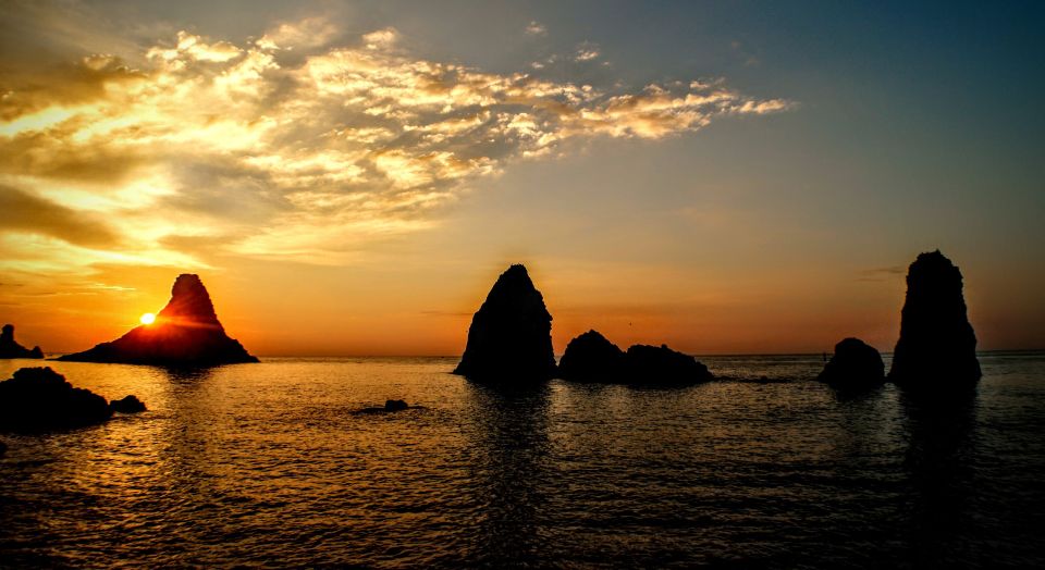 From Catania: Aci Castello Sailing Boat Trip With Aperitif - Aci Castello Exploration